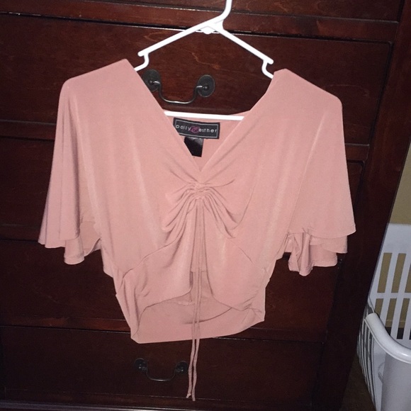 Polly & Esther Tops - Cute crop top